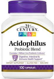 21ST CENTURY ACIDOPHILUS PROBIOTICS X100