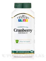 21ST CENTURY CRANBERRY EXTRACT X 200 CAPS