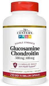 21ST CENTURY GLUCOSAMINE + CHONDROTIN 250/200MG