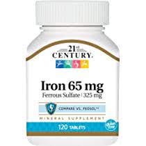 21ST CENTURY IRON 65MG